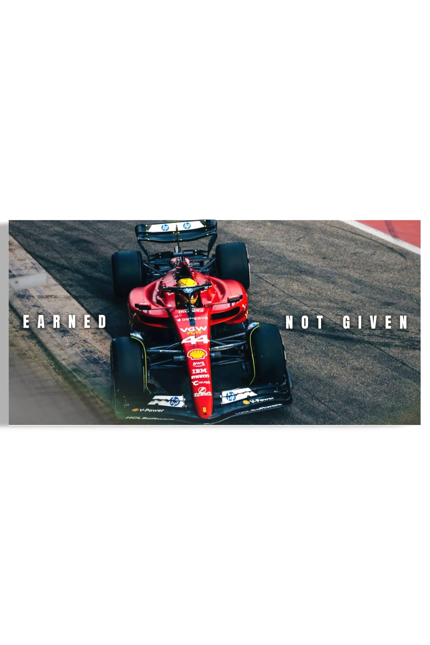 Lewis Hamilton: Earned Not Given