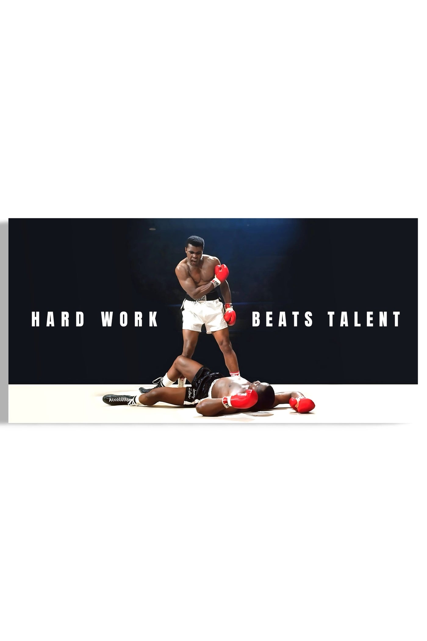 Muhammad Ali: Hard Work Beats Talent