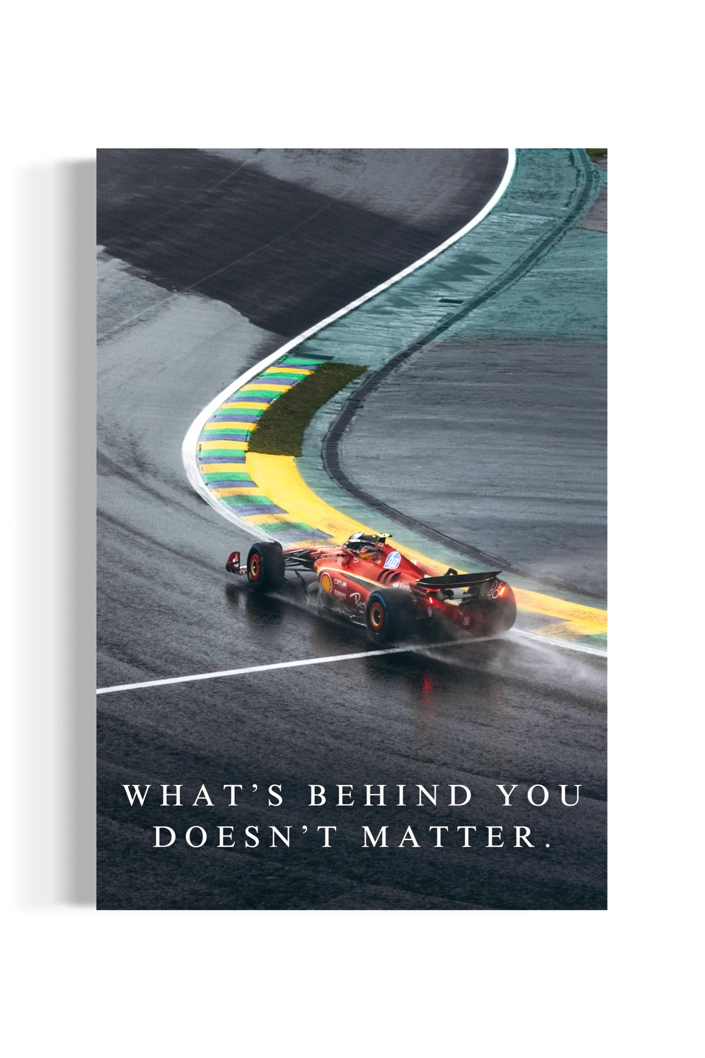 Carlos Sainz: What's behind you...