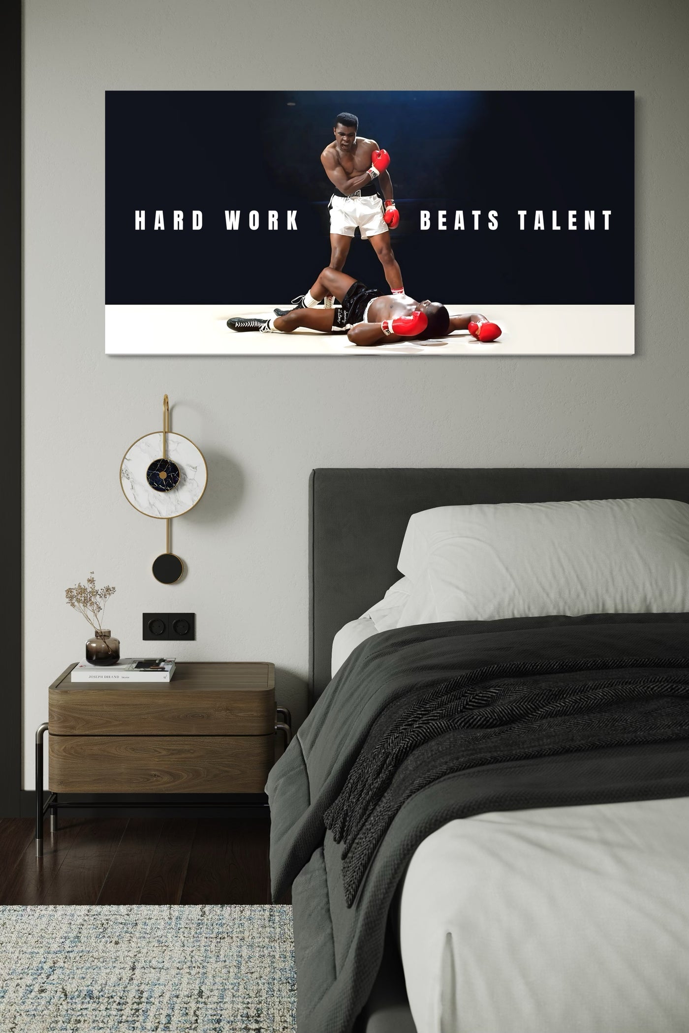 Muhammad Ali: Hard Work Beats Talent