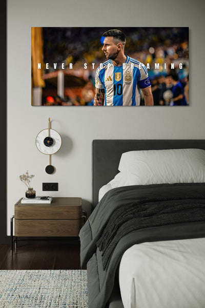 Lionel Messi: Never Stop Dreaming