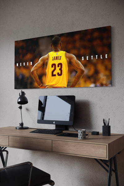 Lebron James: Never Settle
