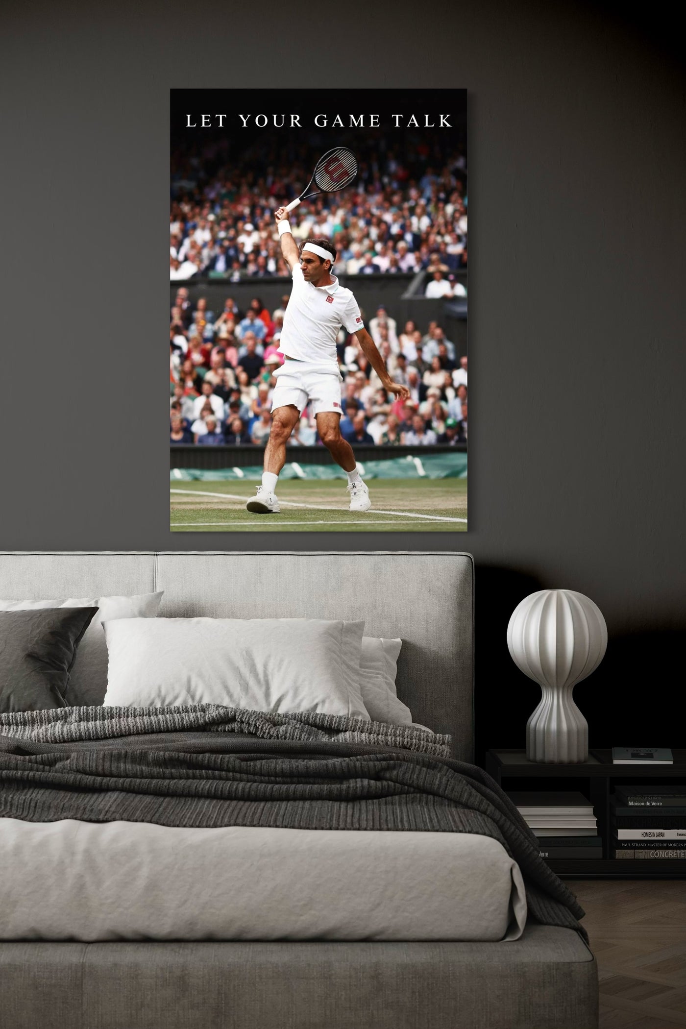 Roger Federer: Let your game talk