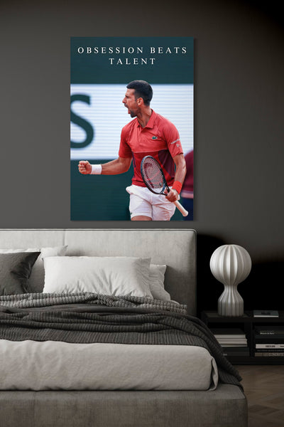 Novak Djokovic: Obsession Beats Talent