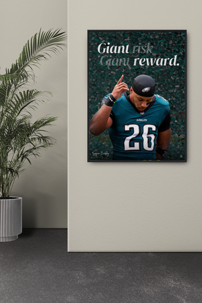Saquon Barkley: Giant reward