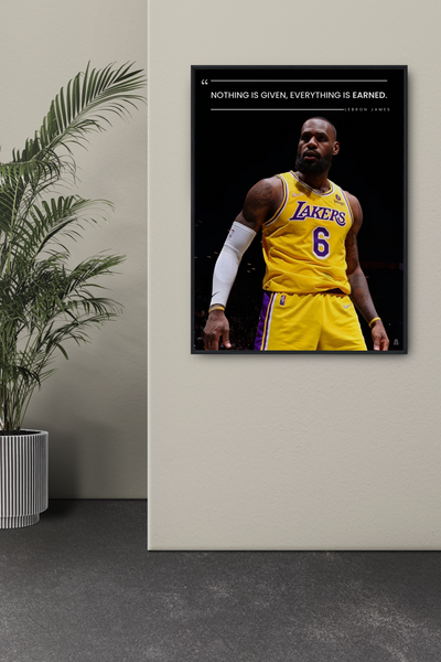Lebron James: Nothing Is Given