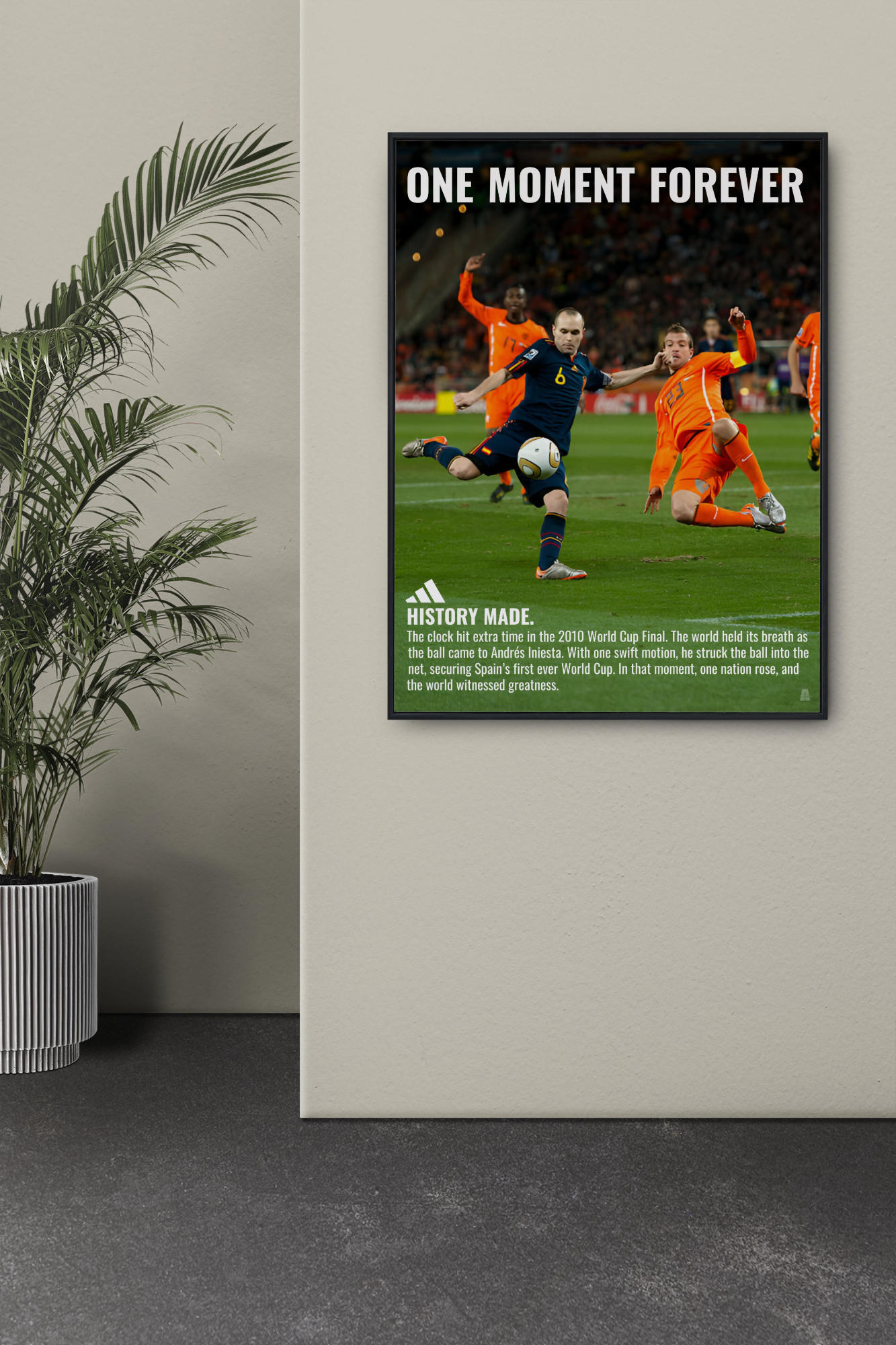 Andrés Iniesta: One moment forever