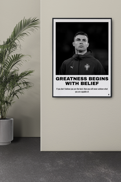 Cristiano Ronaldo: Greatness Begins With Belief