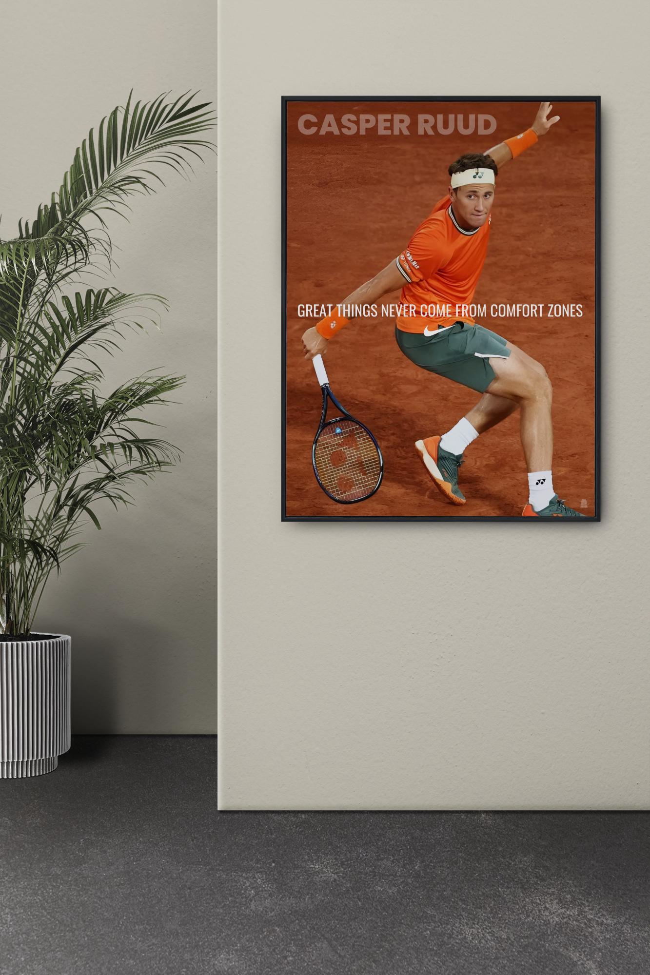 Casper Ruud: Great Things Never Come From Comfort Zones
