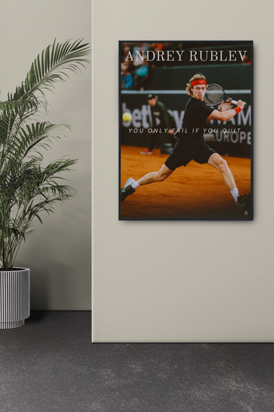 Andrey Rublev: You only fail if you quit