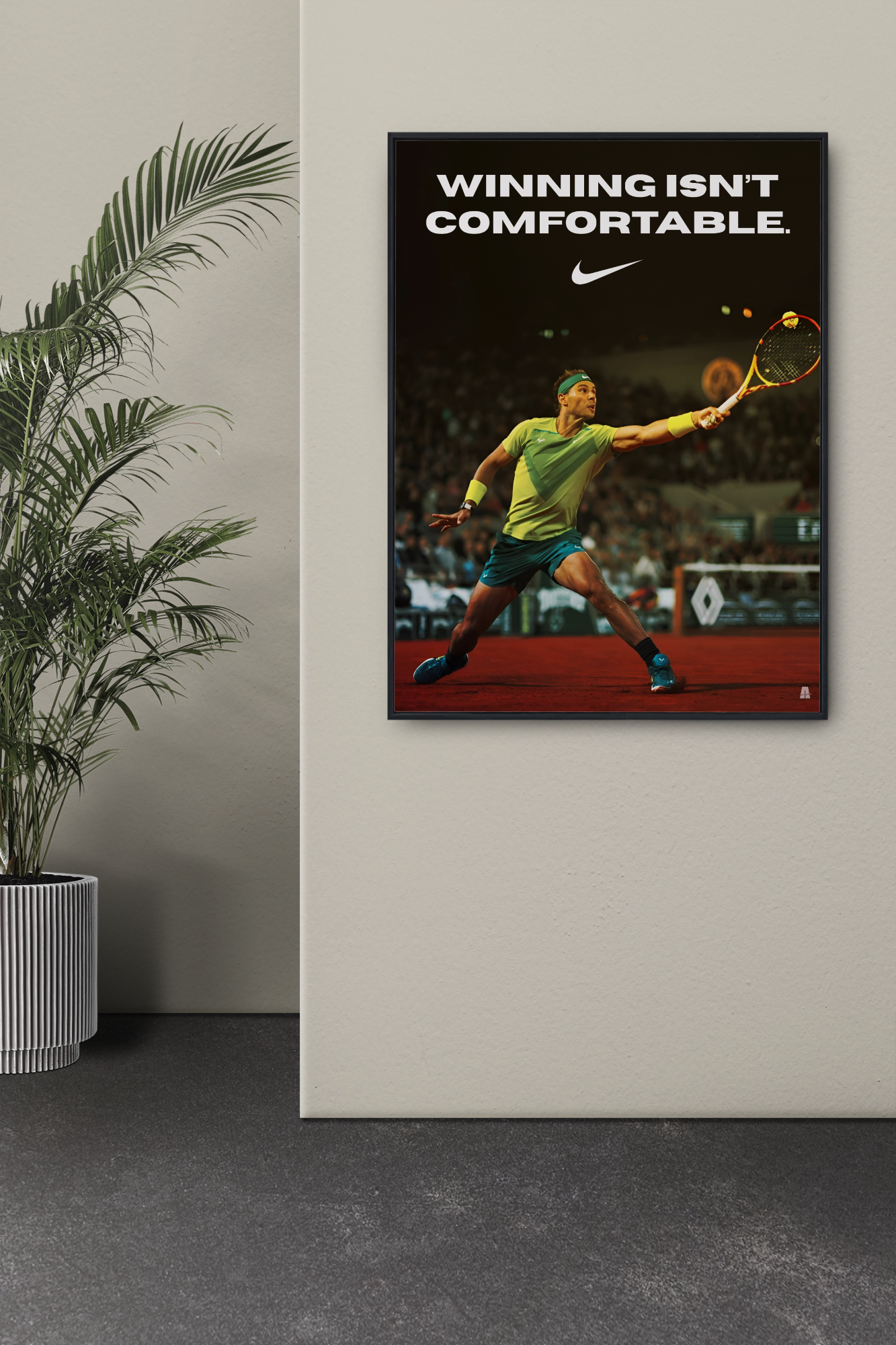 Rafael Nadal: Winning isn't comfortable