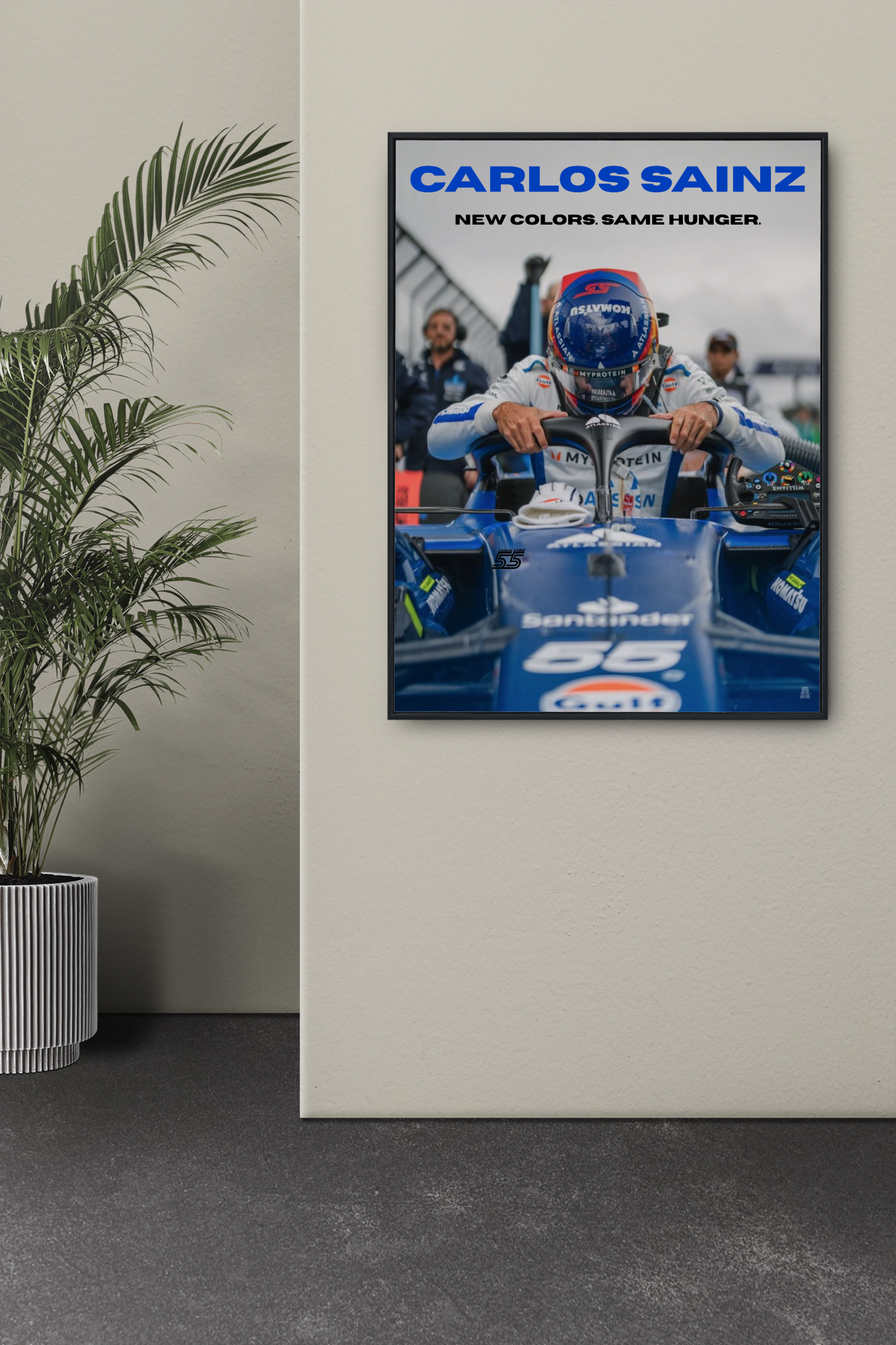 Carlos Sainz: New Colors. Same Hunger.