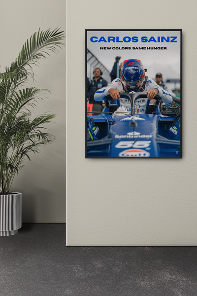 Carlos Sainz: New Colors. Same Hunger.