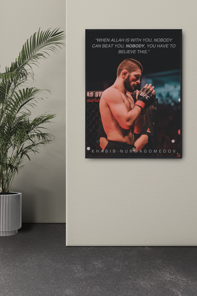 Khabib Nurmagomedov: Nobody can beat you