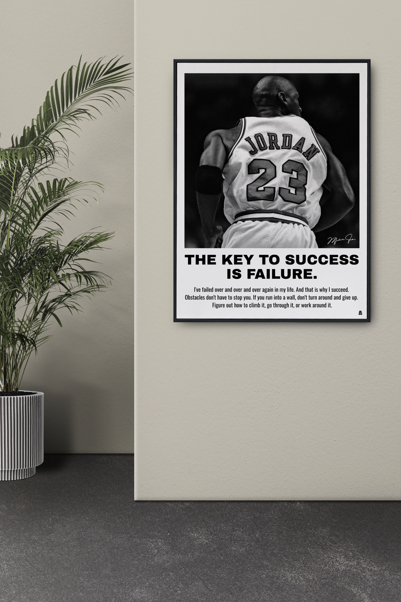 Michael Jordan: The key to success is failure