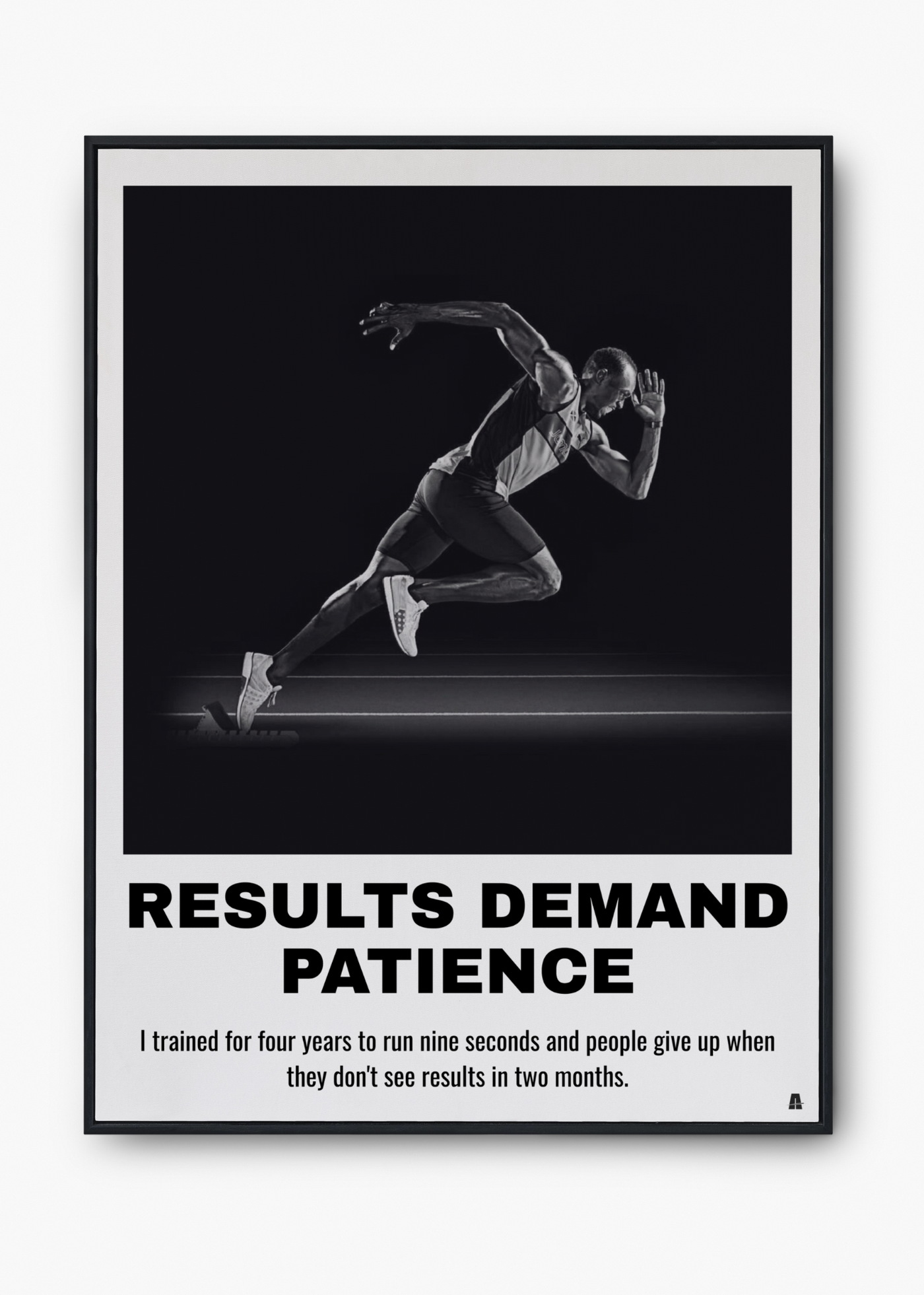 Usain Bolt: Results Demand Patience