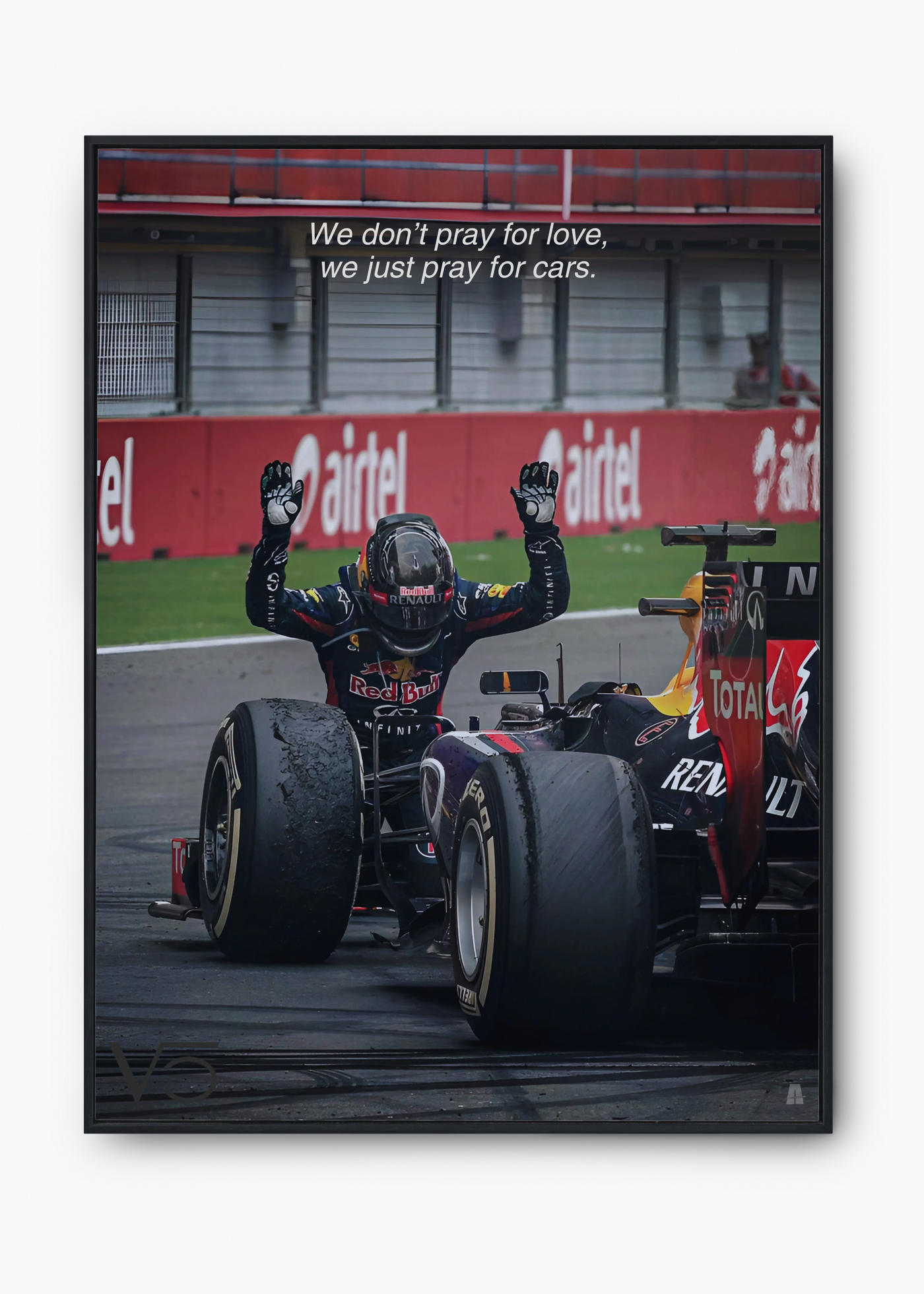 Sebastian Vettel: We just pray for cars