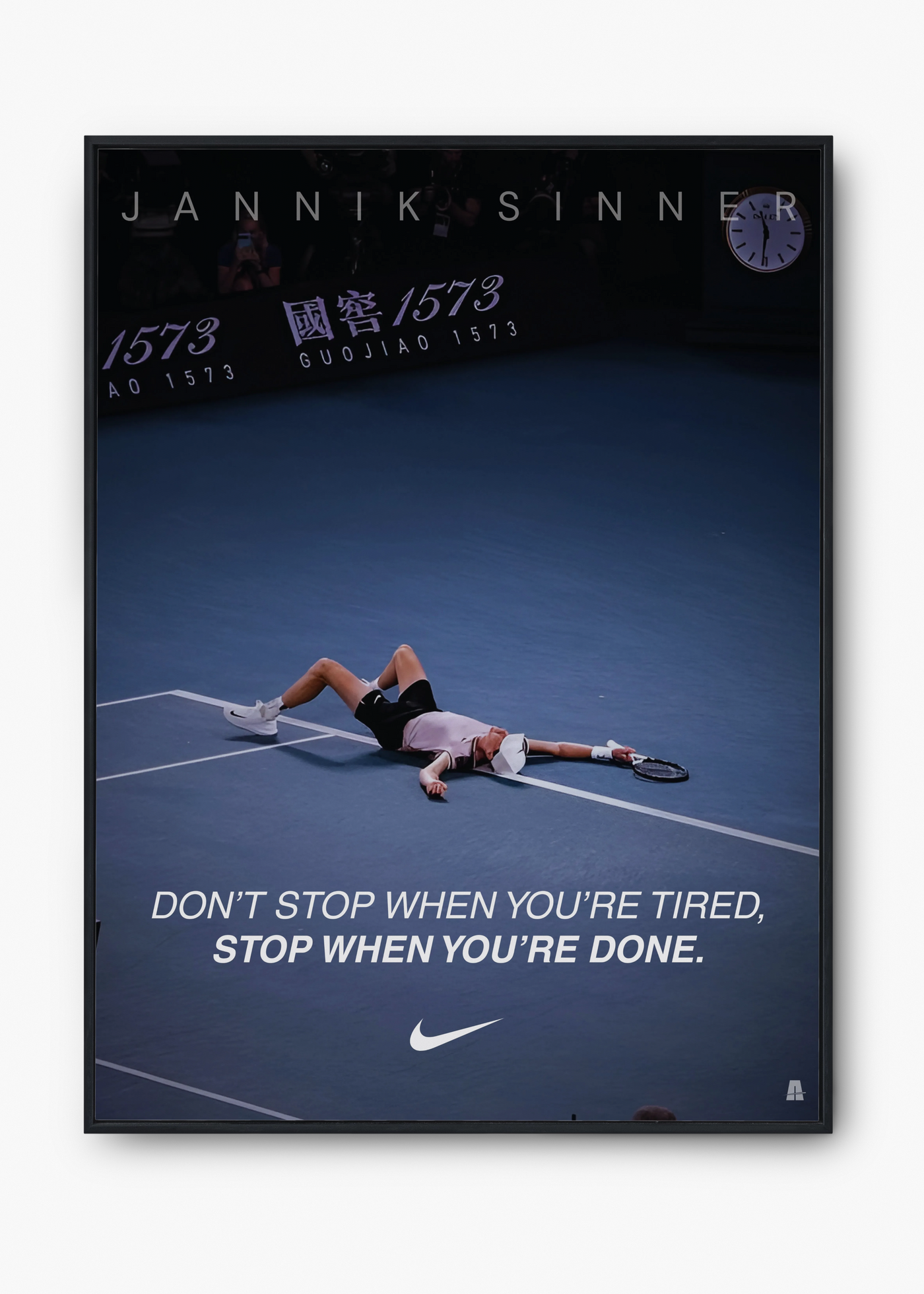 Jannik Sinner: Stop when you're done