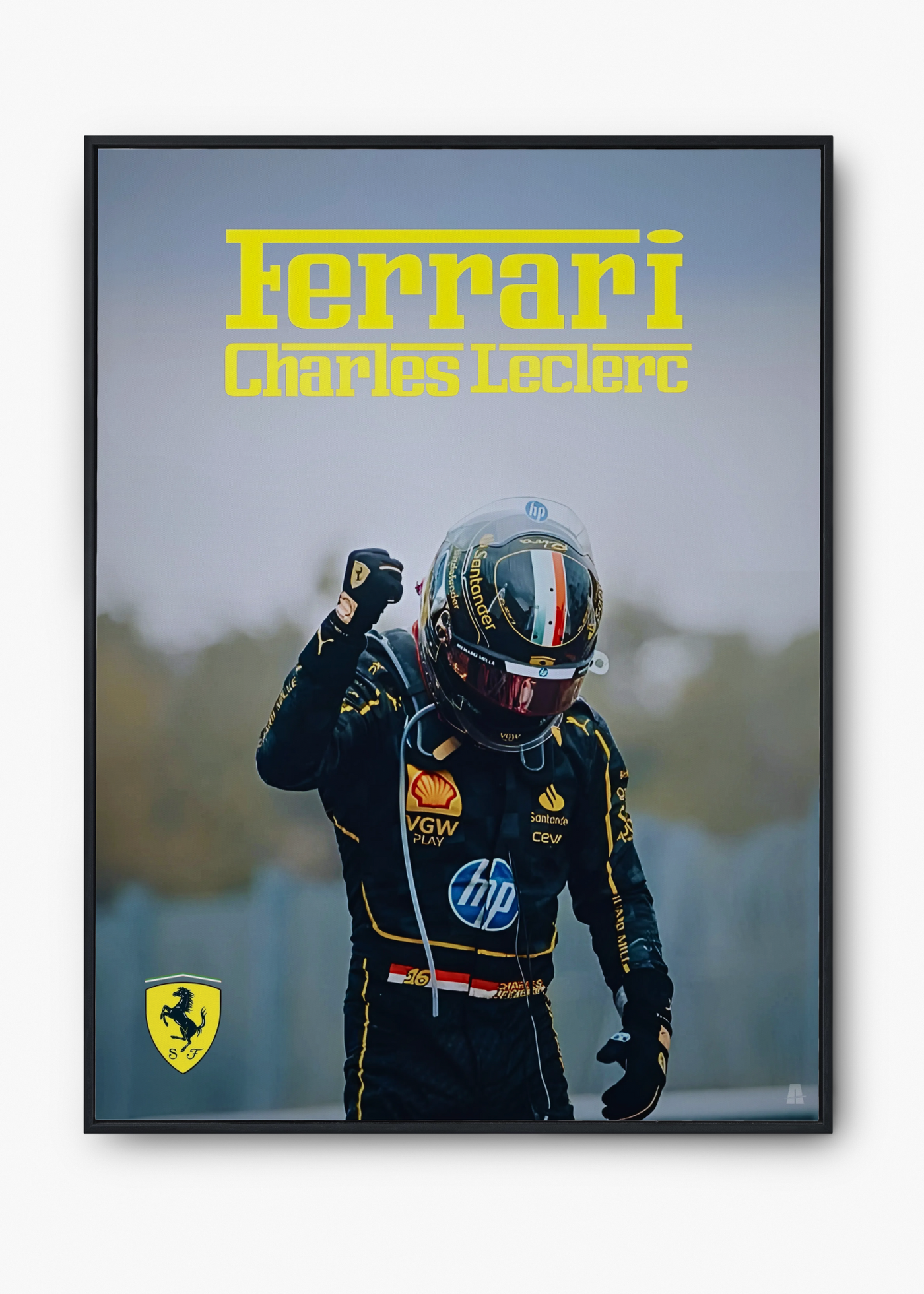 Charles Leclerc: Black&Yellow