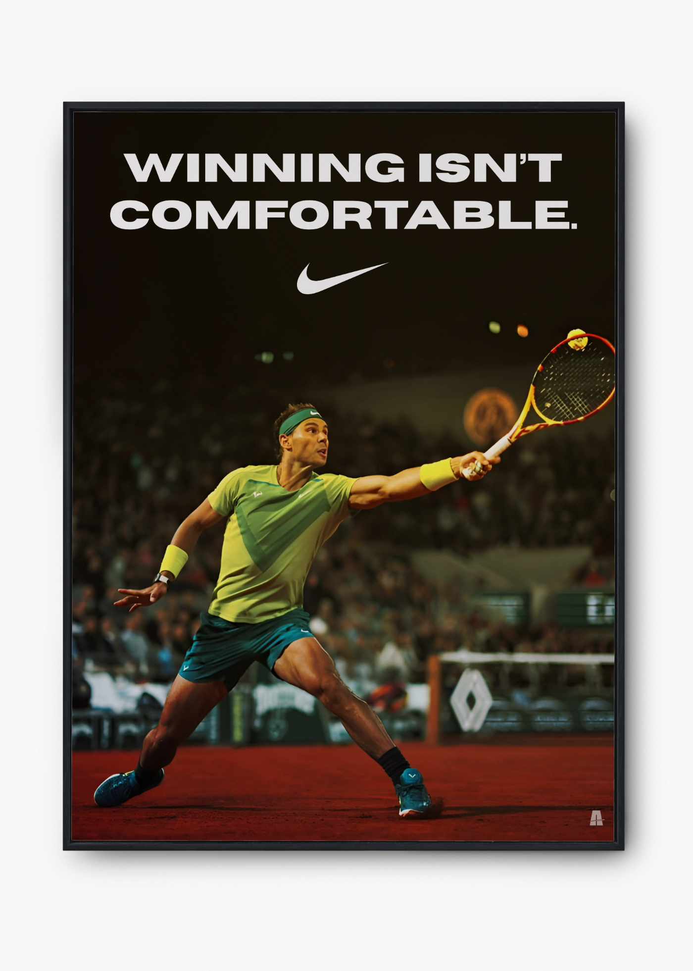 Rafael Nadal: Winning isn't comfortable
